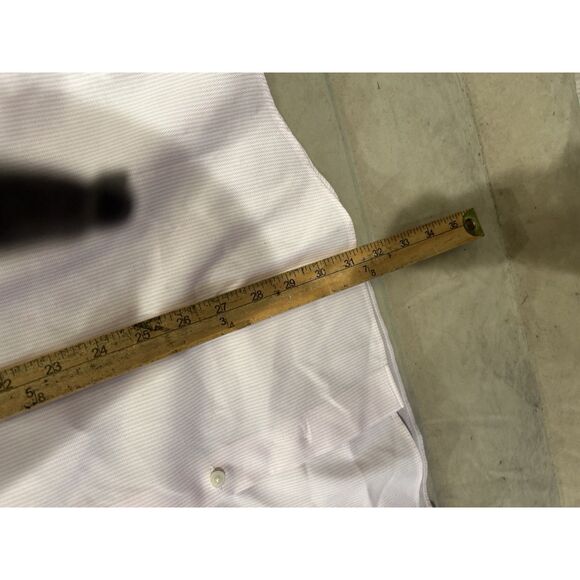 Suitsupply Traveler Mens Size XL Slim Fit Pink Long Sleeve Button Up Shirt - Picture 5 of 8